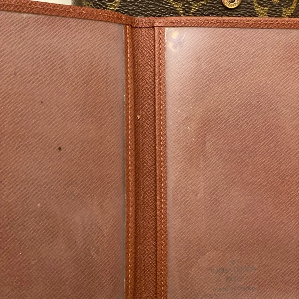 Louis Vuitton coated canvas monogram wallet